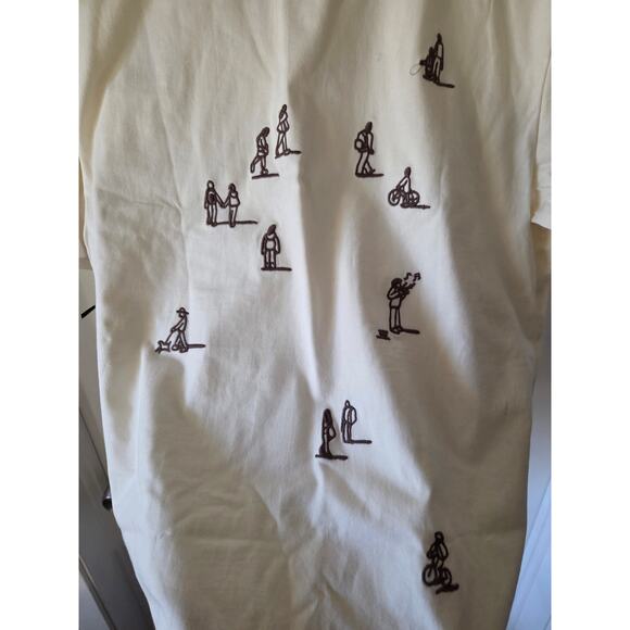 NEW Public Supply XL Embroidered Bicycling Hiking Outdoor Sports Shirt - Picture 5 of 8